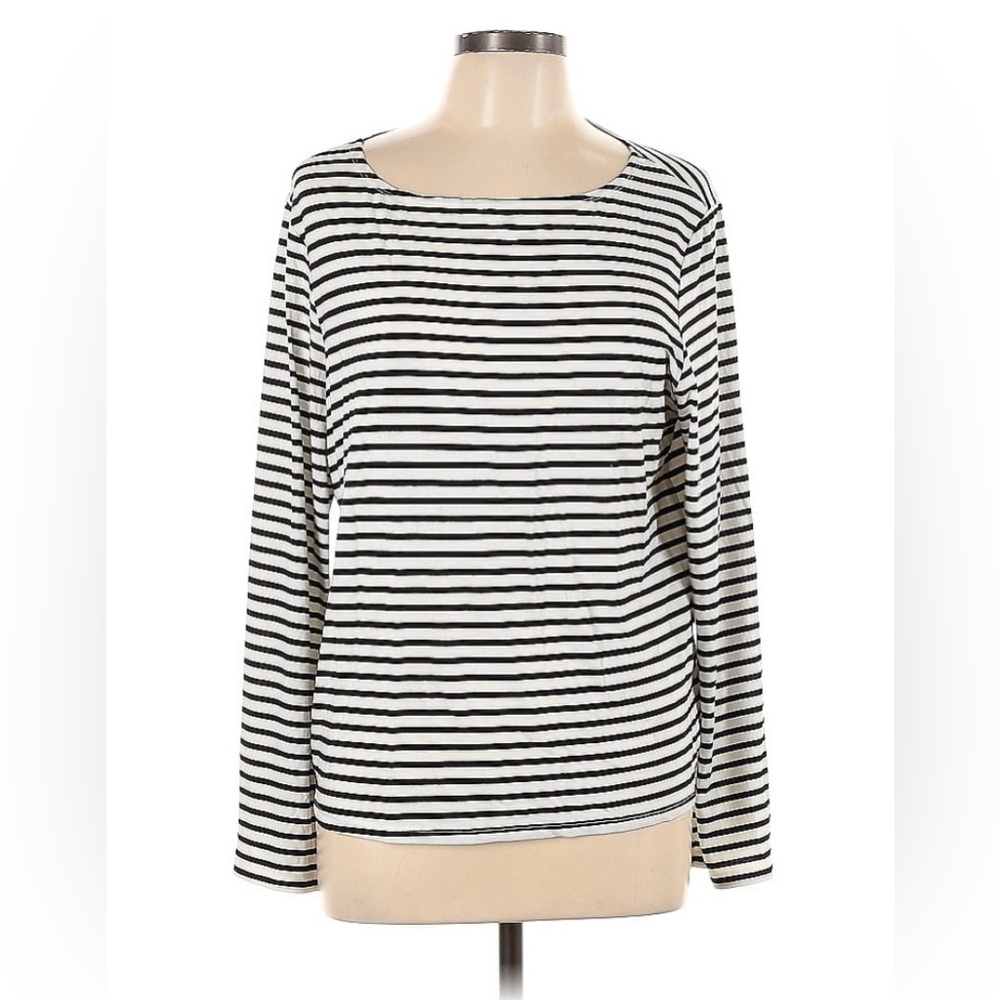 Reformation striped long sleeve tee